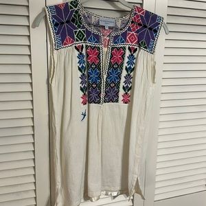 Mi Golondrina embroidered blouse